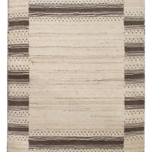 Gabbeh teppe - Loribaft Softy - 90 x 60 cm - karamell