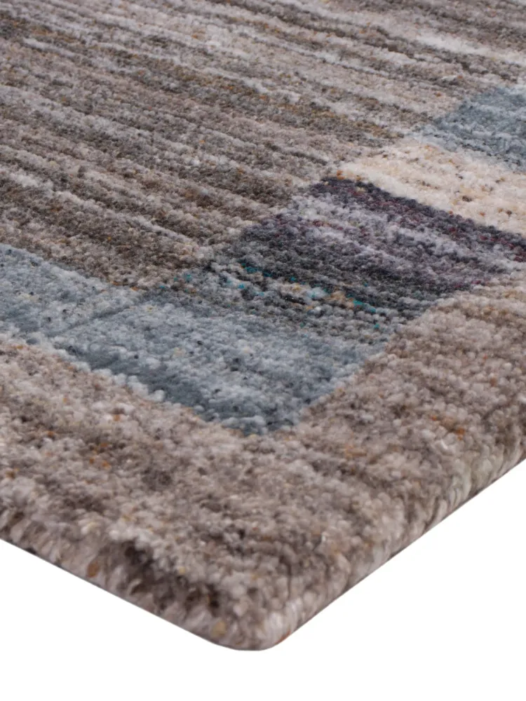 Gabbeh teppe - Loribaft Softy - 90 x 60 cm - karamell