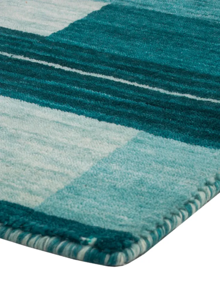 Gabbeh teppe - Loribaft Softy - 90 x 60 cm - karamell