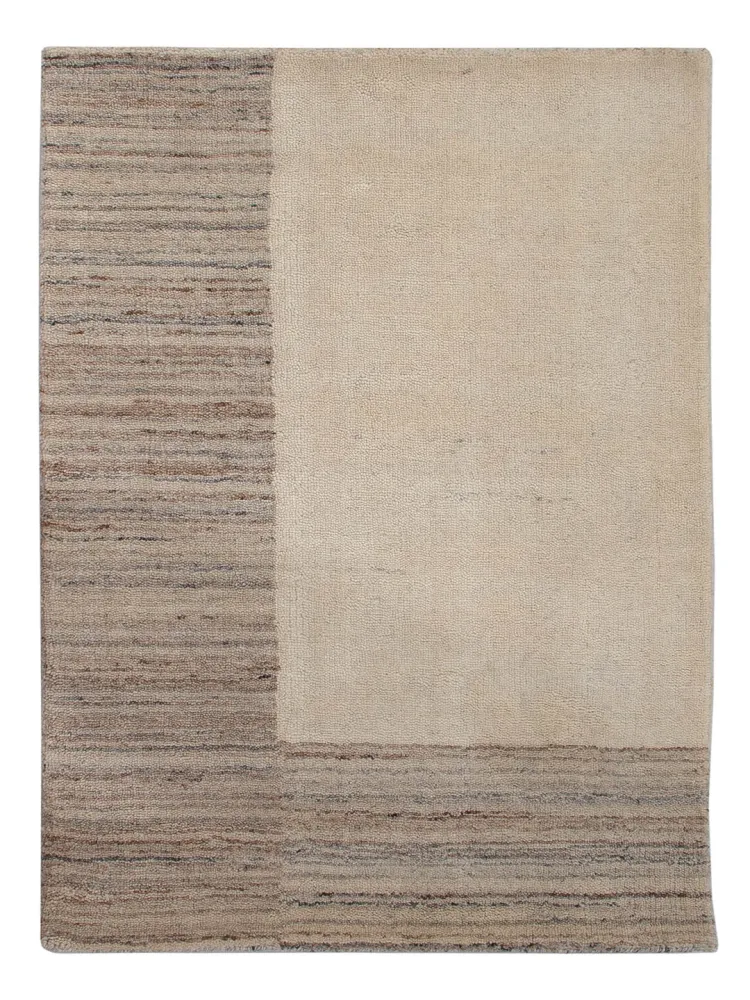 Gabbeh teppe - Loribaft Softy - 90 x 60 cm - karamell