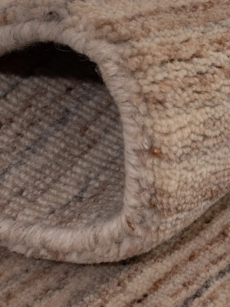 Gabbeh teppe - Loribaft Softy - 90 x 60 cm - karamell