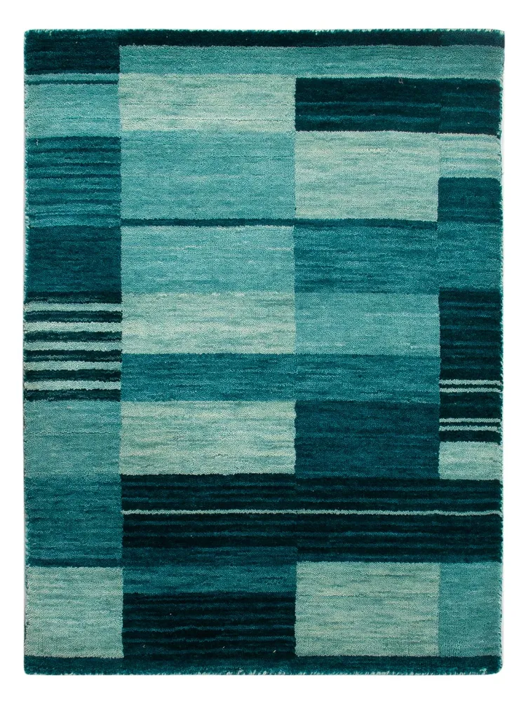 Gabbeh teppe - Loribaft Softy - 90 x 60 cm - karamell