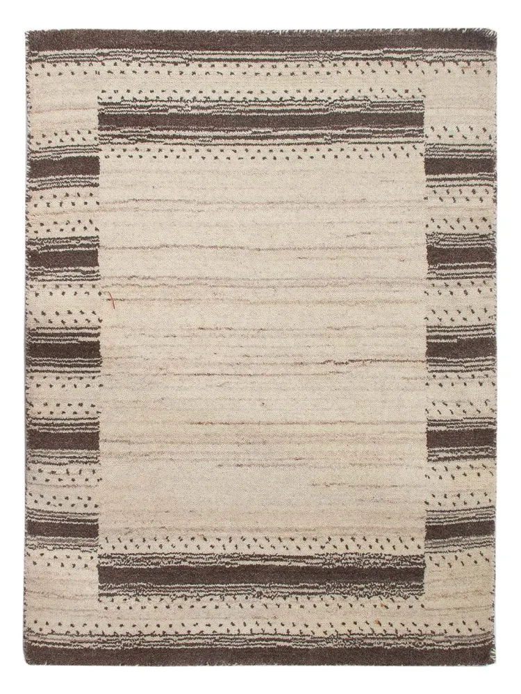 Gabbeh teppe - Loribaft Softy - 90 x 60 cm - karamell