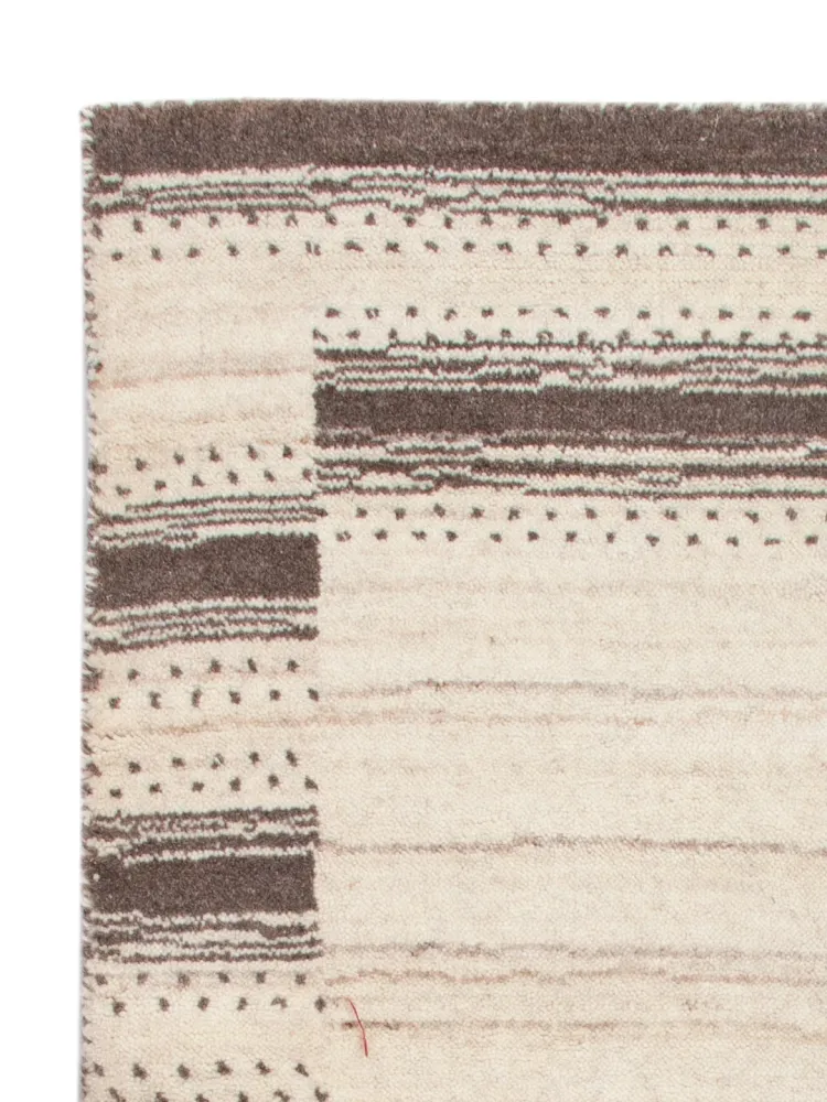 Gabbeh teppe - Loribaft Softy - 90 x 60 cm - karamell