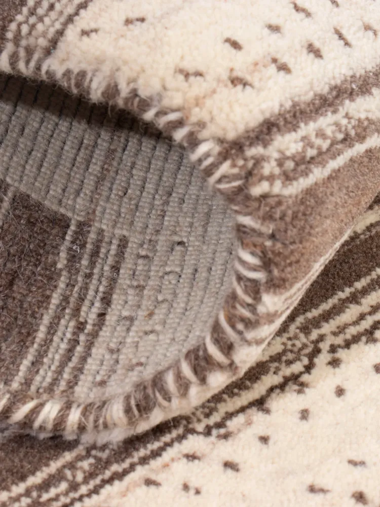 Gabbeh teppe - Loribaft Softy - 90 x 60 cm - karamell