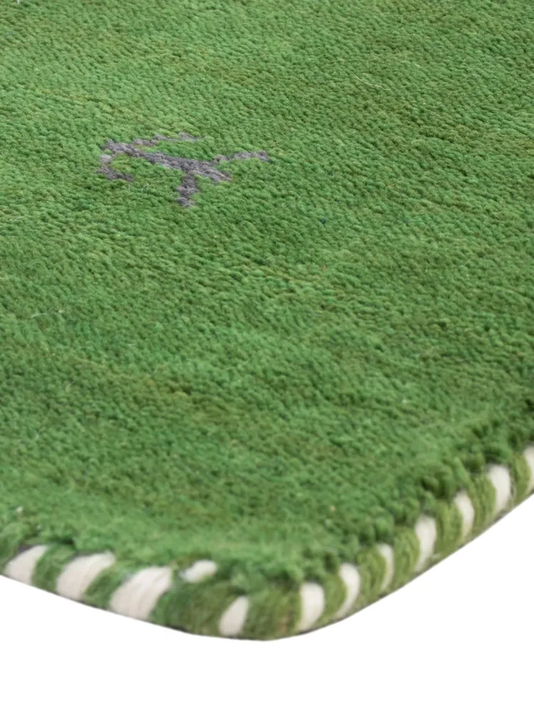 Gabbeh teppe - Loribaft Softy - 90 x 60 cm - karamell