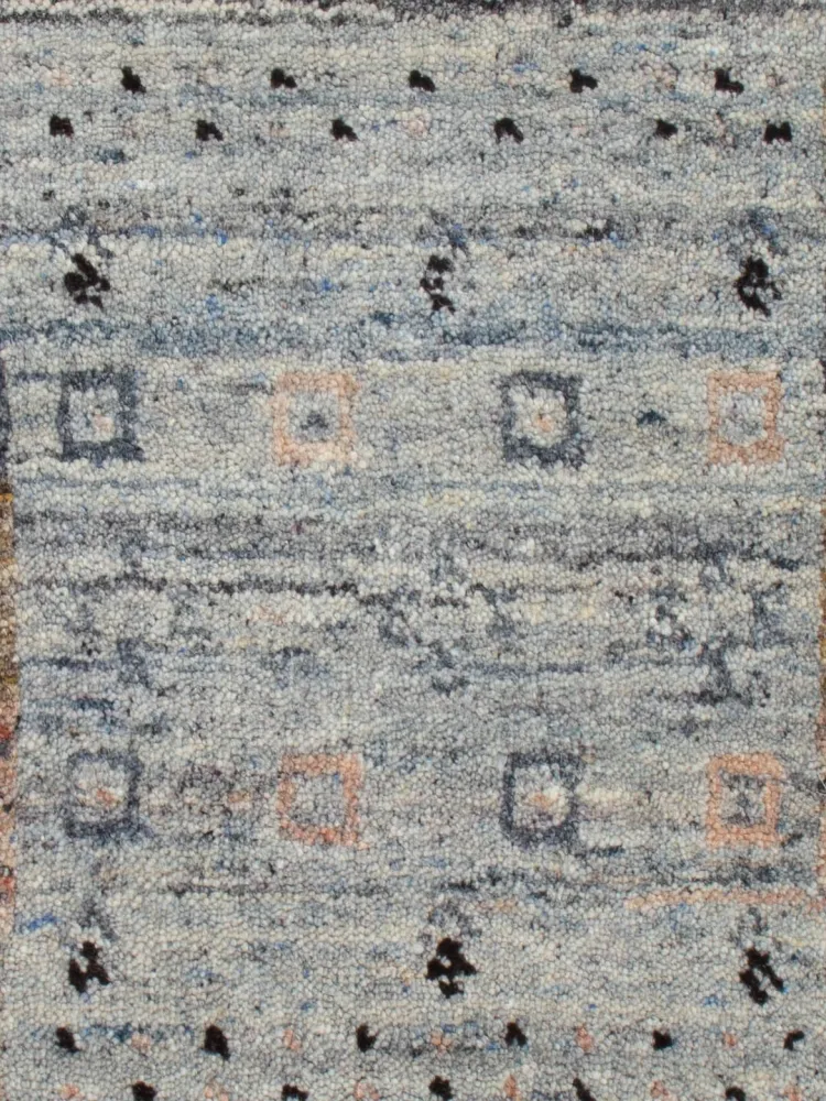 Gabbeh teppe - Loribaft Softy - 90 x 60 cm - karamell