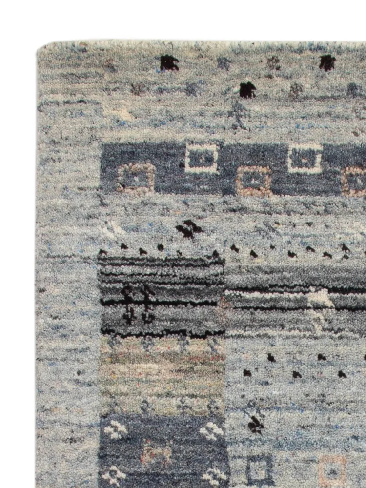 Gabbeh teppe - Loribaft Softy - 90 x 60 cm - karamell