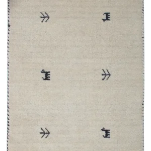 Gabbeh teppe - Loribaft Softy - 90 x 60 cm - karamell