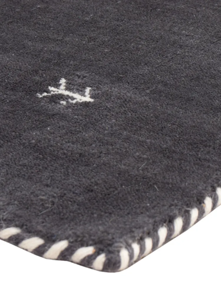Gabbeh teppe - Loribaft Softy - 90 x 60 cm - karamell