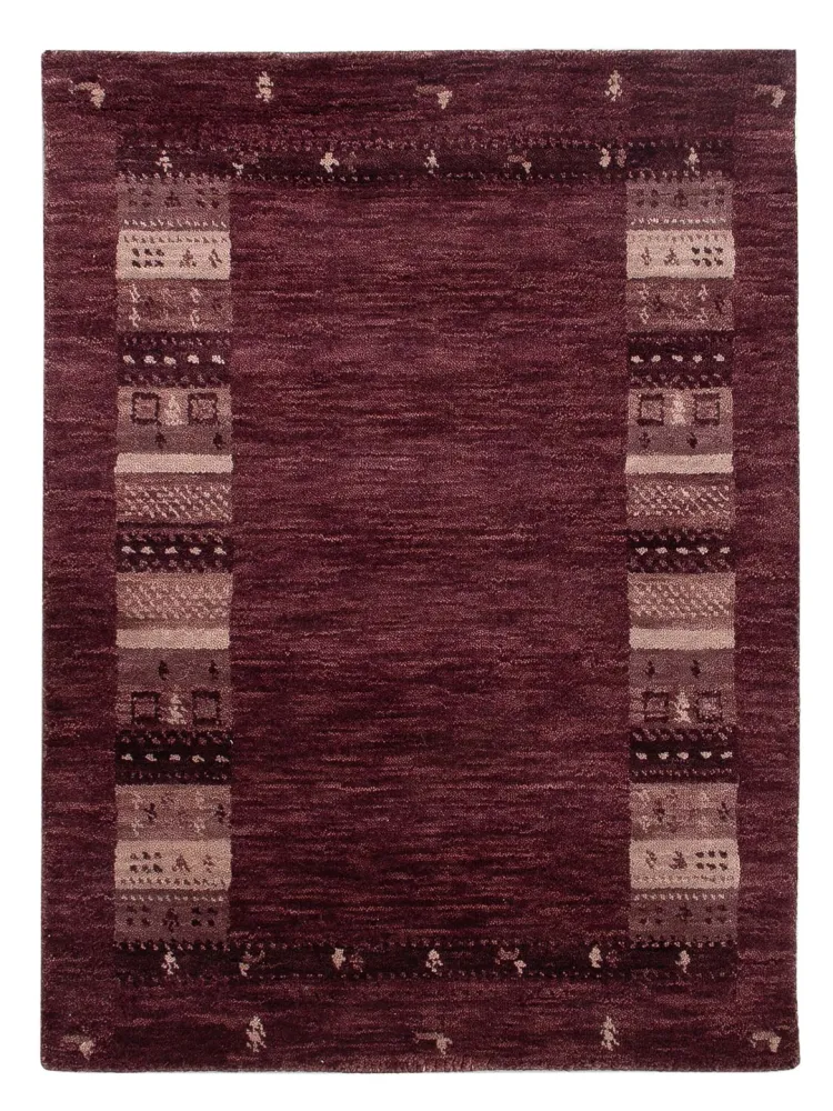 Gabbeh teppe - Loribaft Softy - 90 x 60 cm - karamell
