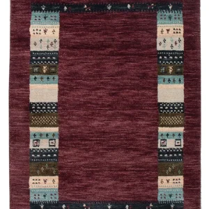 Gabbeh teppe - Loribaft Softy - 90 x 60 cm - karamell