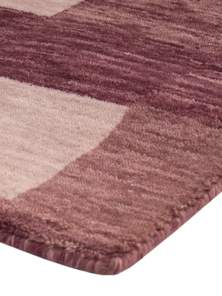 Gabbeh teppe - Loribaft Softy - 90 x 60 cm - karamell