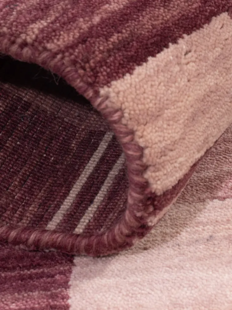 Gabbeh teppe - Loribaft Softy - 90 x 60 cm - karamell