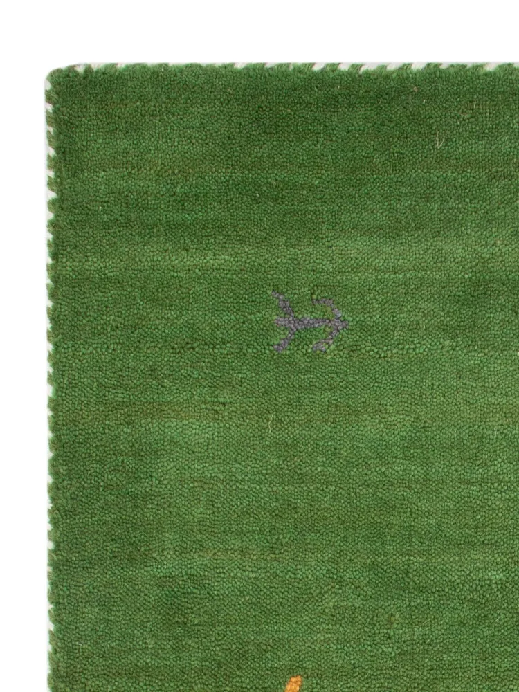 Gabbeh teppe - Loribaft Softy - 90 x 60 cm - karamell