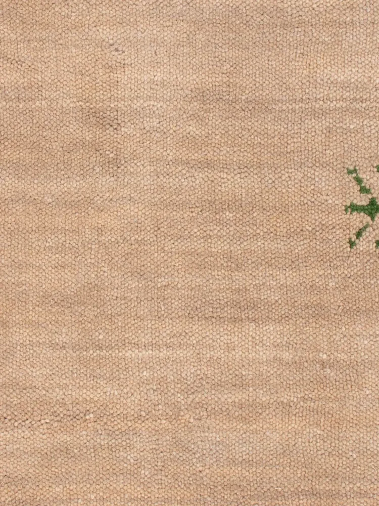 Gabbeh teppe - Loribaft Softy - 90 x 60 cm - karamell