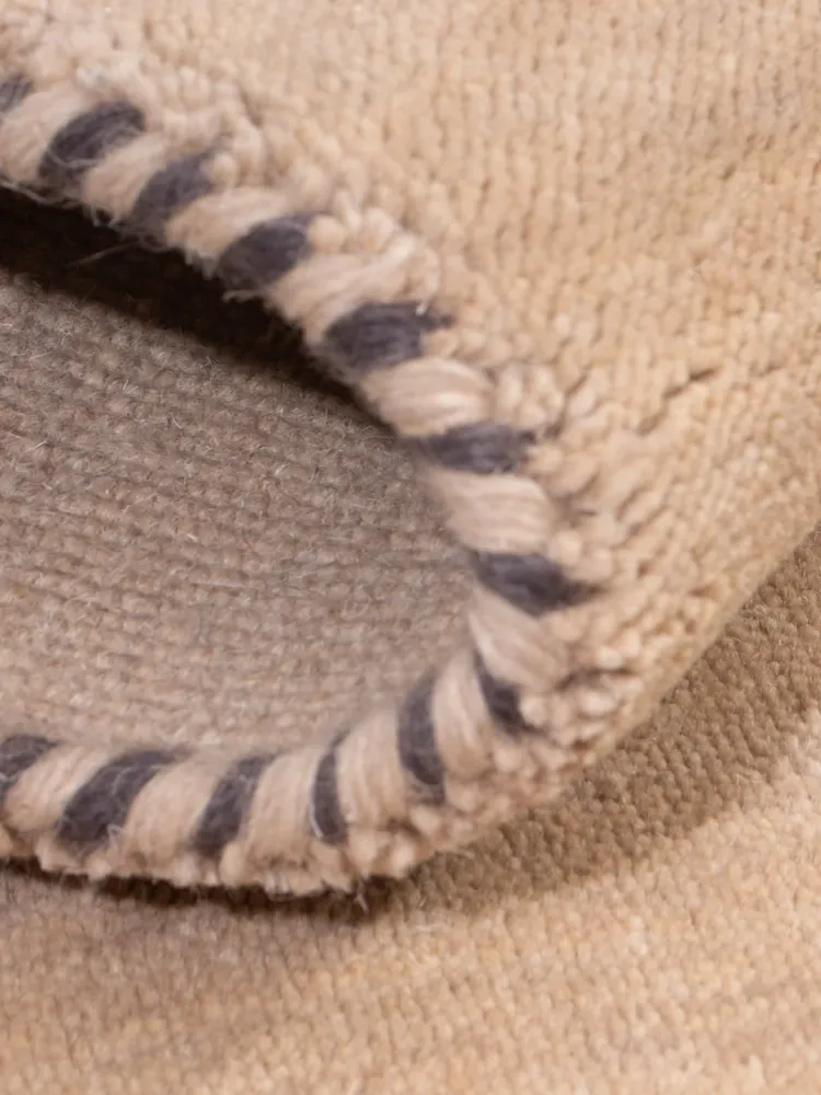 Gabbeh teppe - Loribaft Softy - 90 x 60 cm - karamell