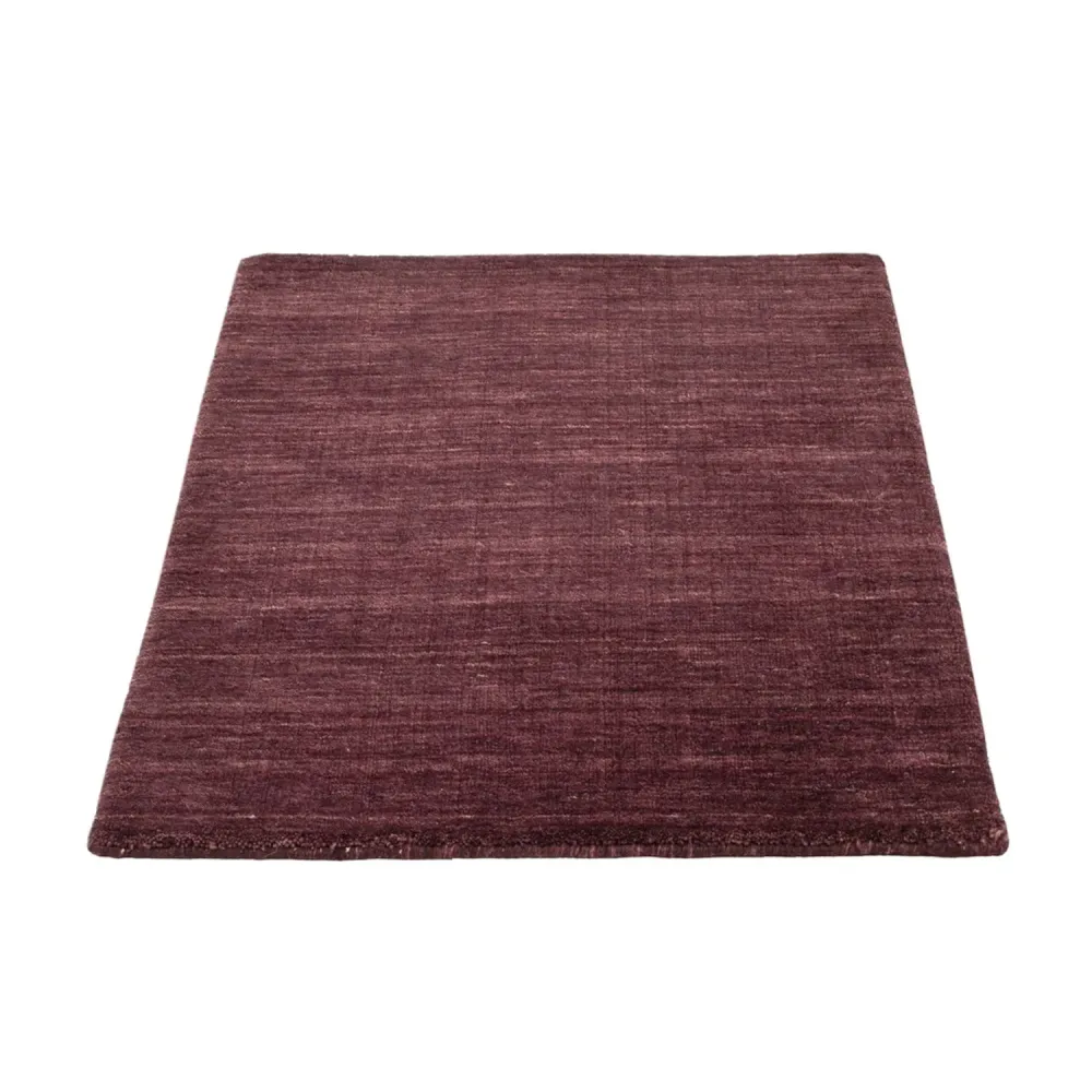 Gabbeh teppe - Loribaft Softy - 90 x 60 cm - lilla