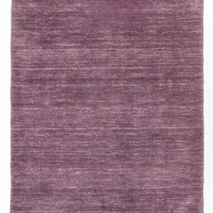 Gabbeh teppe - Loribaft Softy - 90 x 60 cm - lilla