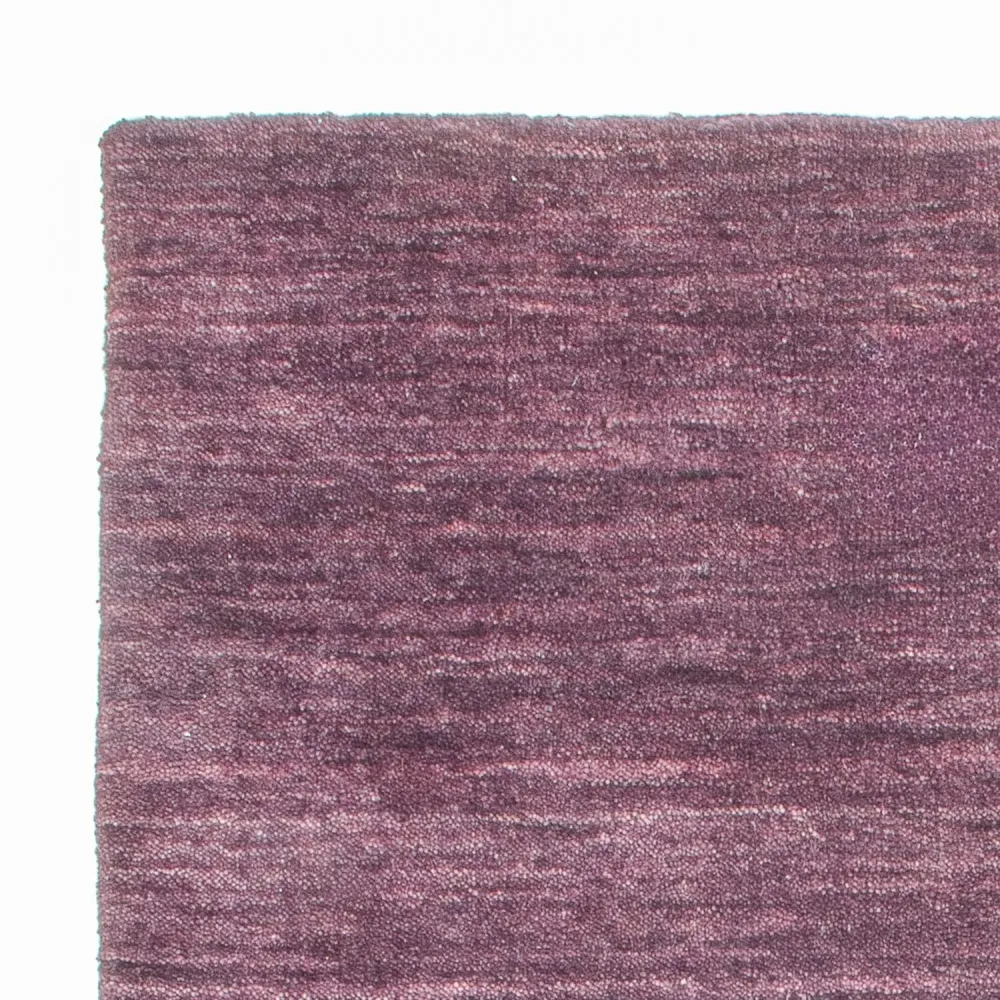 Gabbeh teppe - Loribaft Softy - 90 x 60 cm - lilla