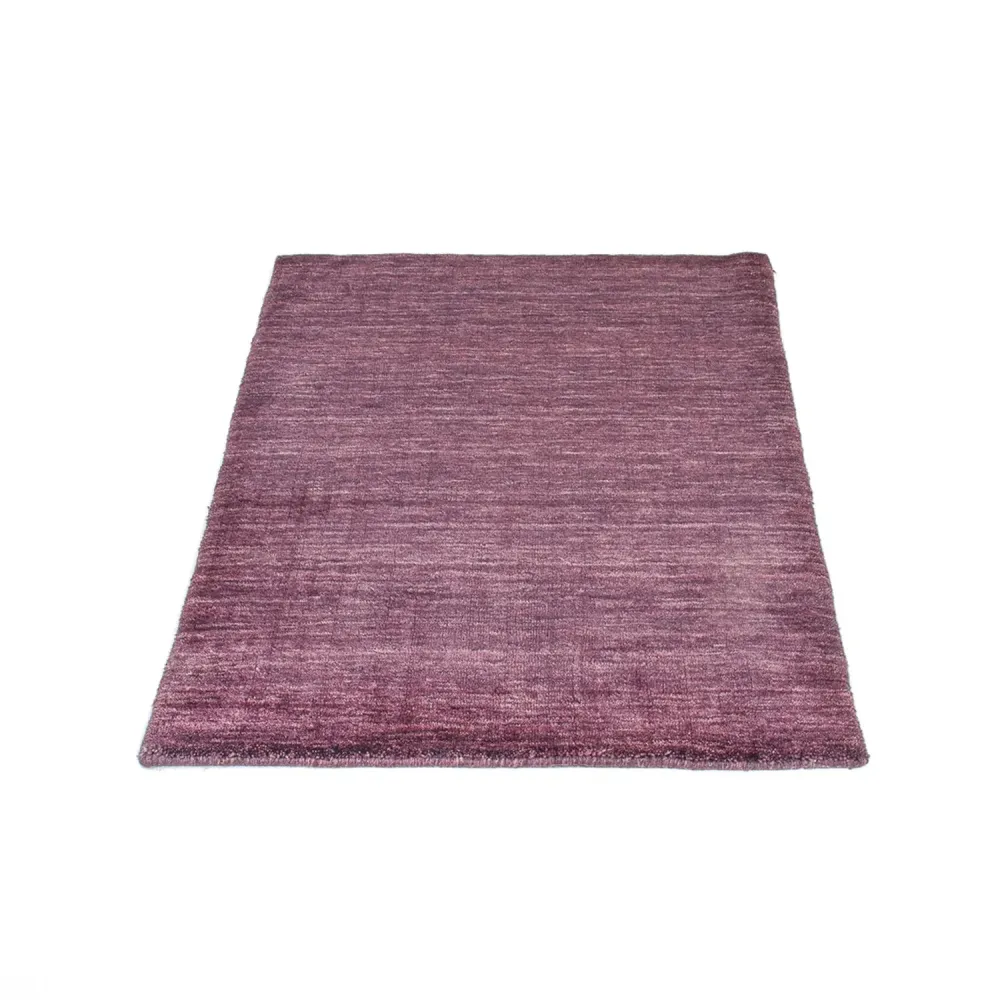 Gabbeh teppe - Loribaft Softy - 90 x 60 cm - lilla
