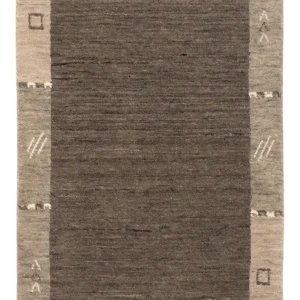Gabbeh teppe - Softy - 90 x 60 cm - grå