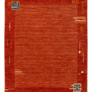 Gabbeh teppe - Softy - 90 x 60 cm - rød