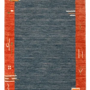 Gabbeh teppe - Softy - 90 x 60 cm - blå