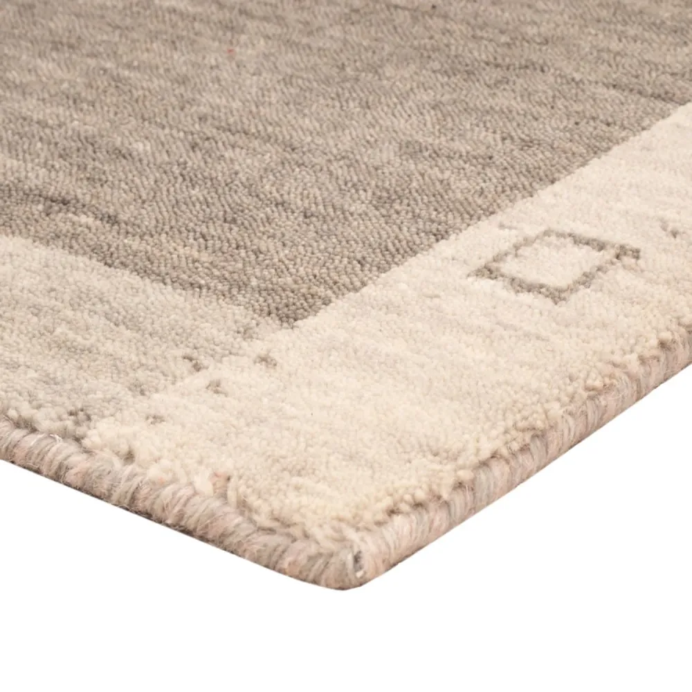 Gabbeh teppe - Softy - 90 x 60 cm - grå