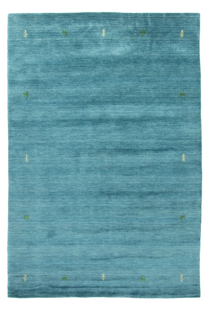Gabbeh teppe - Softy - 299 x 202 cm - lyseblå