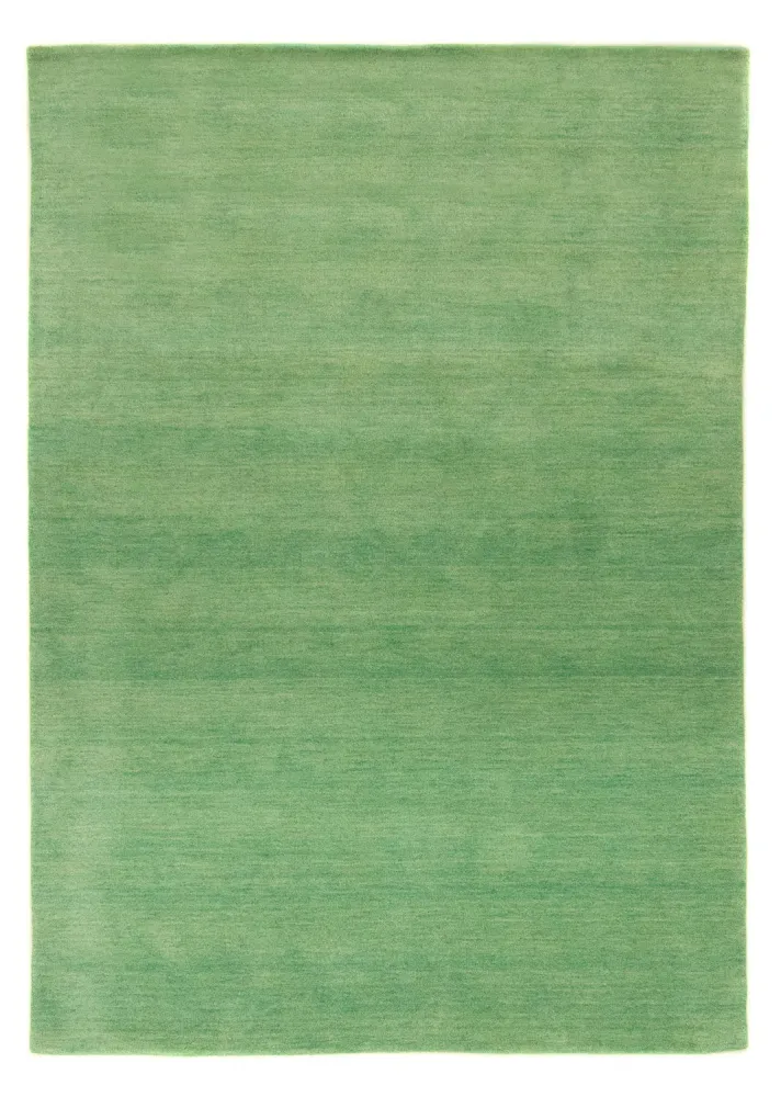 Gabbeh teppe - Softy - 300 x 250 cm - lysegrønn