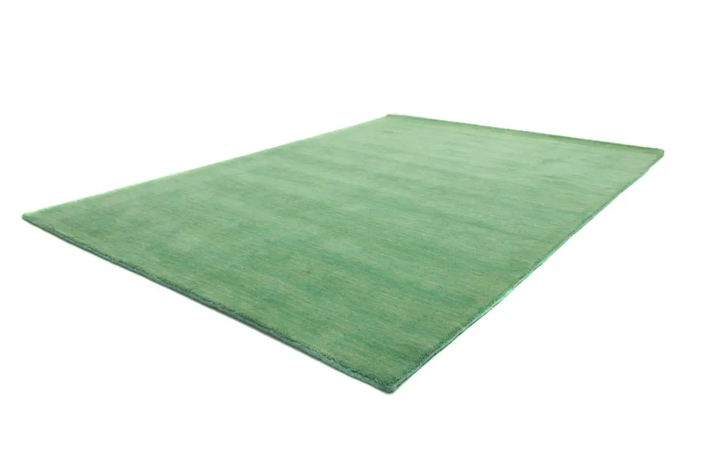 Gabbeh teppe - Softy - 300 x 250 cm - lysegrønn