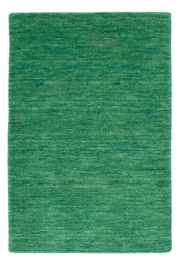 Gabbeh teppe - Softy - 90 x 60 cm - grønn