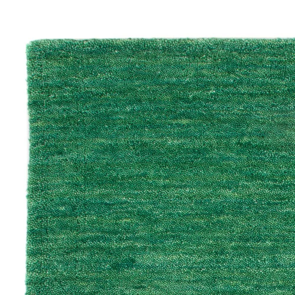 Gabbeh teppe - Softy - 90 x 60 cm - grønn