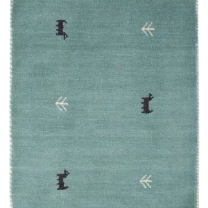 Gabbeh teppe - Softy - 90 x 60 cm - karamell