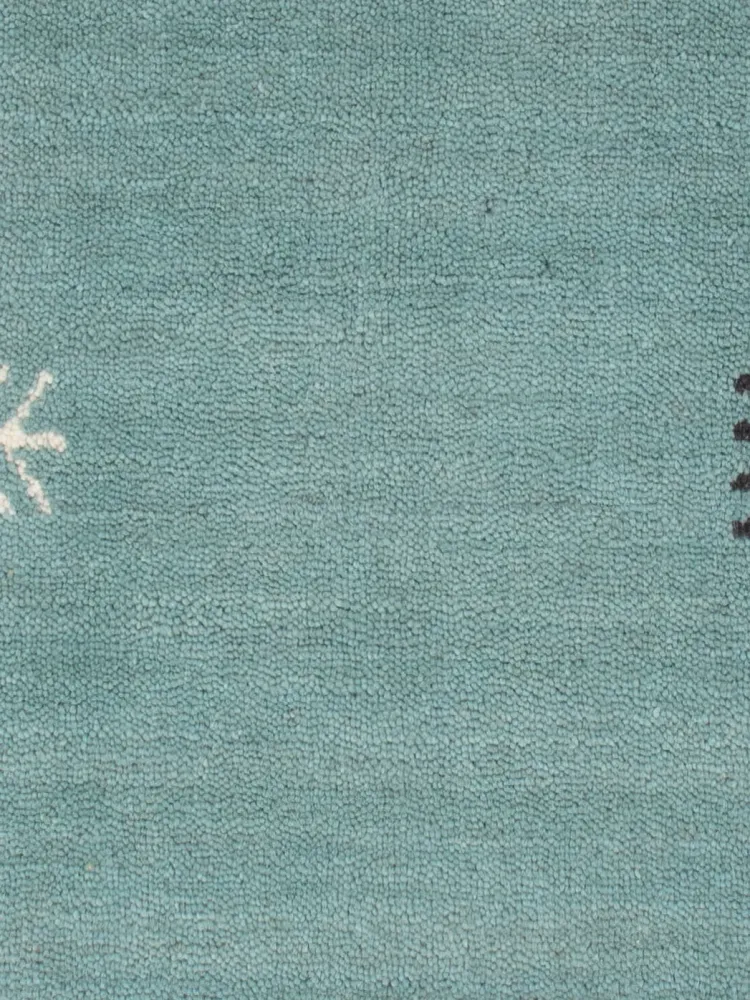 Gabbeh teppe - Softy - 90 x 60 cm - karamell