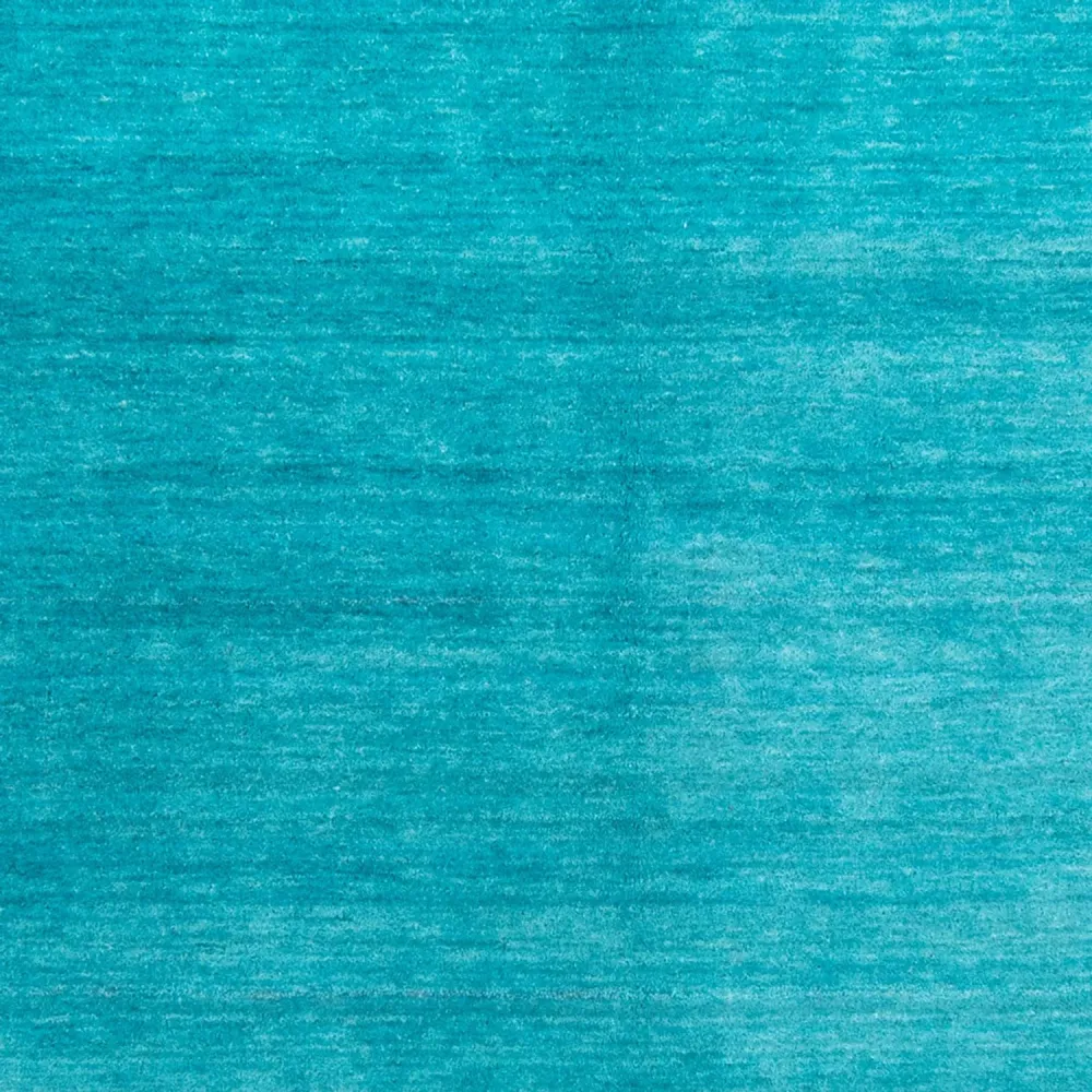 Gabbeh teppe - Softy square - 200 x 200 cm - turkis