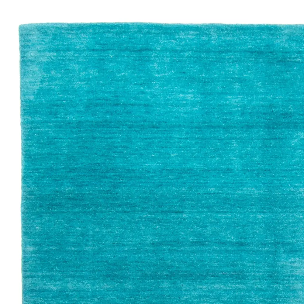 Gabbeh teppe - Softy square - 200 x 200 cm - turkis