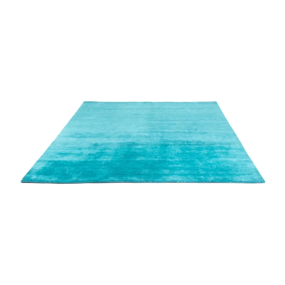 Gabbeh teppe - Softy square - 200 x 200 cm - turkis