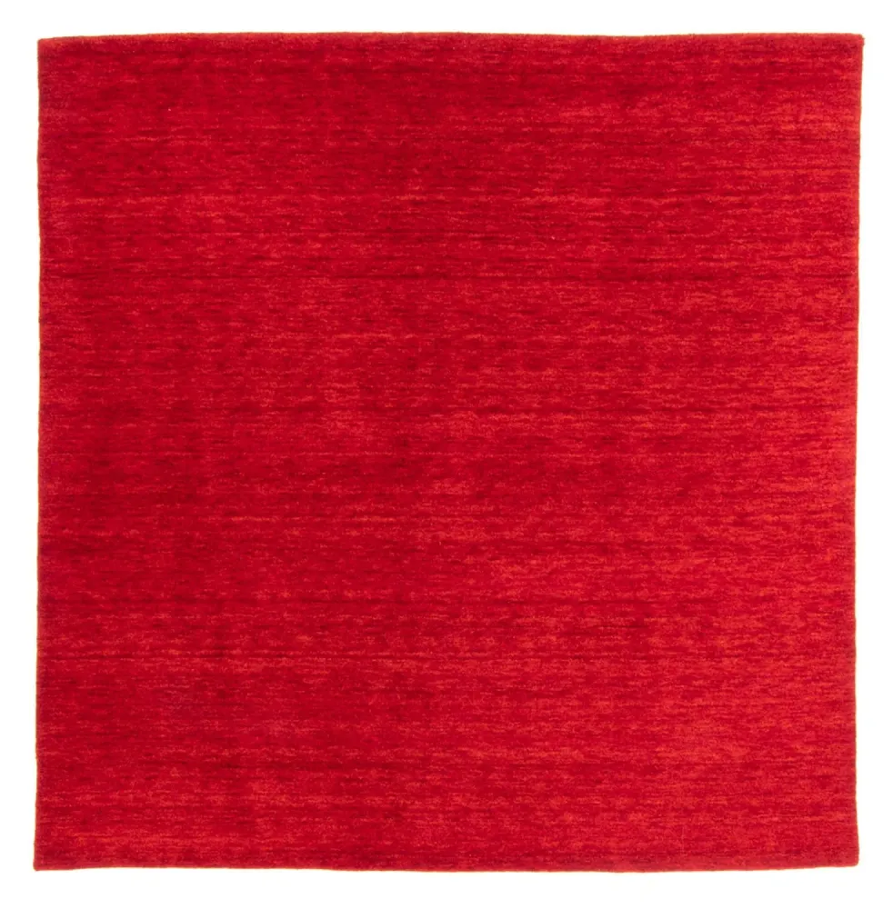 Gabbeh teppe - Softy square - 200 x 200 cm - rød