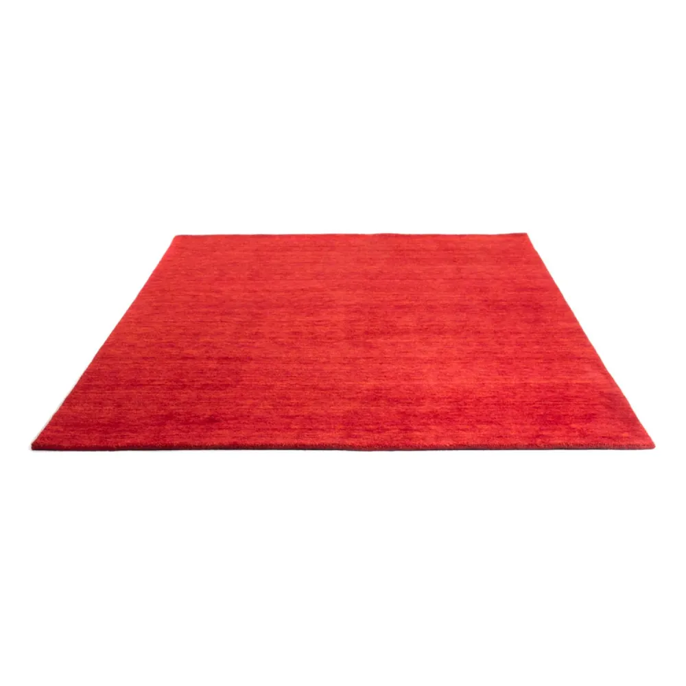 Gabbeh teppe - Softy square - 200 x 200 cm - rød