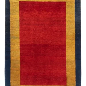 Gabbeh-teppe - persisk - 120 x 82 cm - rød