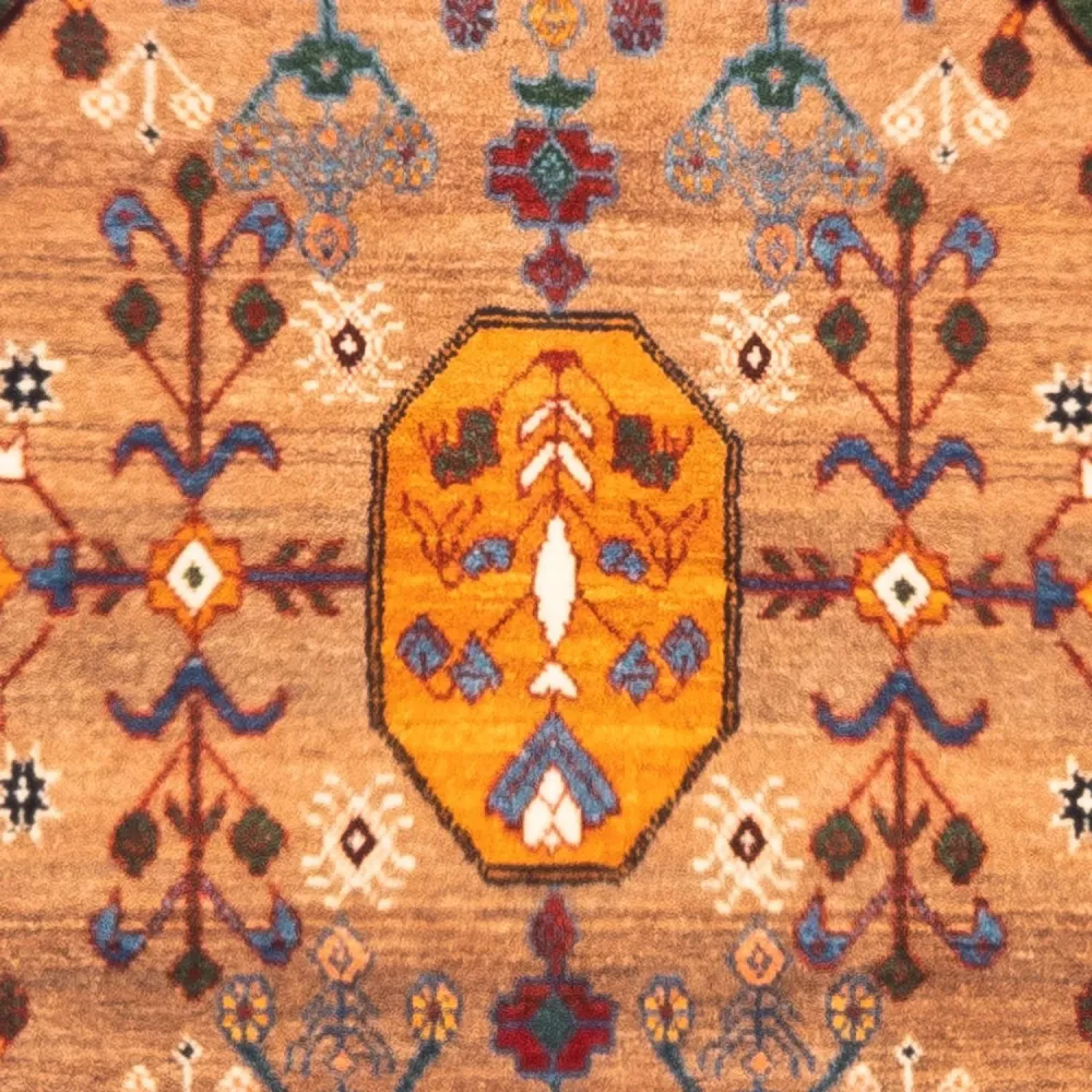 Gabbeh-teppe - persisk - 120 x 82 cm - flerfarget
