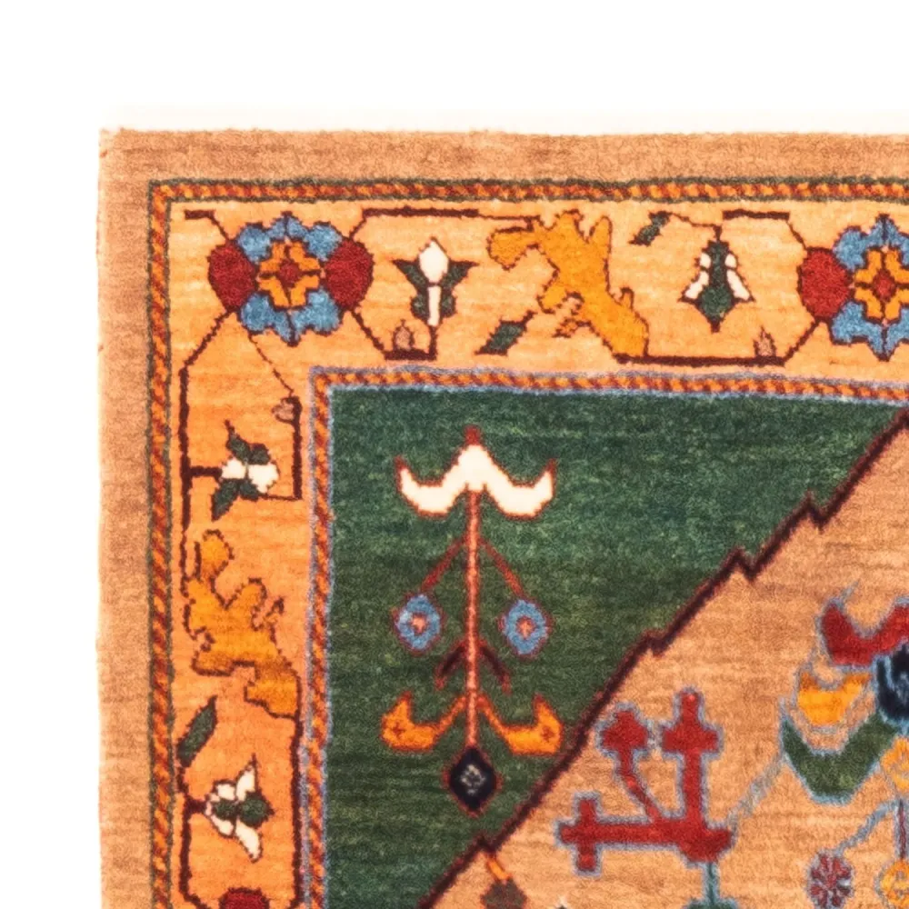 Gabbeh-teppe - persisk - 120 x 82 cm - flerfarget