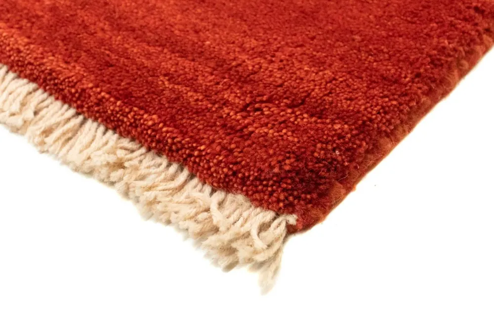 Gabbeh-teppe - persisk - 126 x 80 cm - rød