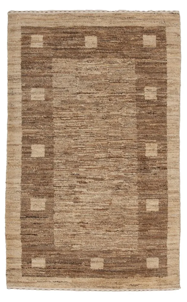 Gabbeh-teppe - persisk - 126 x 77 cm - natur