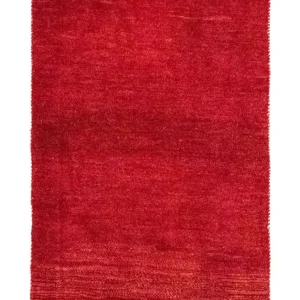 Gabbeh-teppe - persisk - 128 x 78 cm - rød
