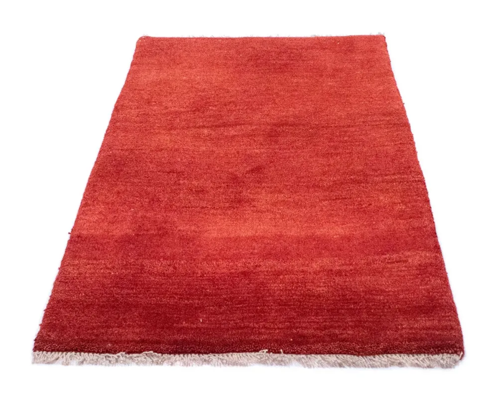 Gabbeh-teppe - persisk - 132 x 77 cm - rød