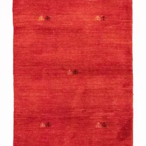 Gabbeh-teppe - persisk - 140 x 100 cm - rød