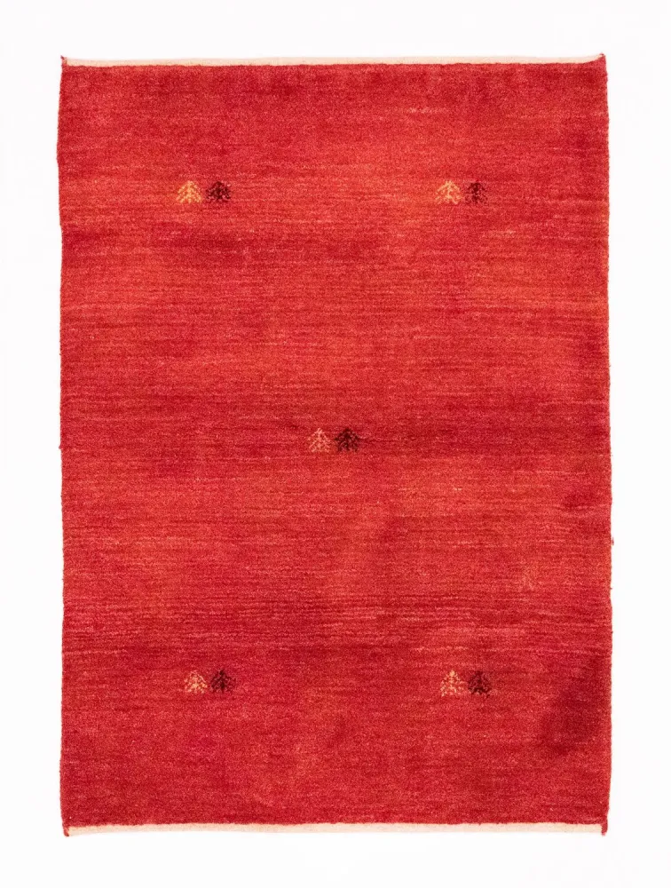 Gabbeh-teppe - persisk - 140 x 100 cm - rød
